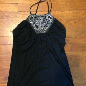 White House black market sequin tank top.